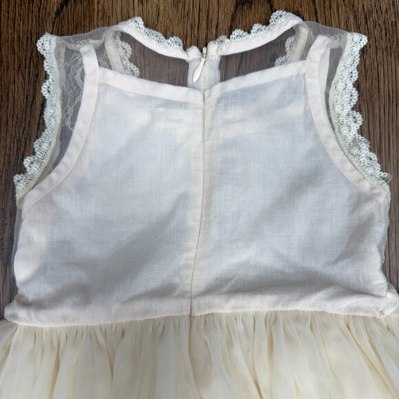 Girls' BOW‎ DREAM Blush Lace Princess Dress- Size 2 - Picture 6 of 13